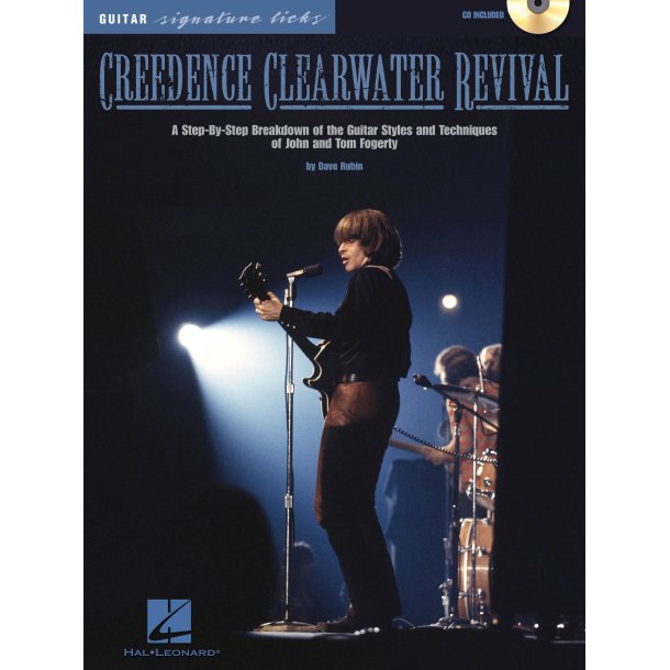 Creedence Clearwater Revival Signature Licks Guitar Tab Book/Cd
