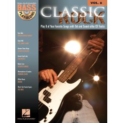 BASS PLAY ALONG VOLUME 6 CLASSIC ROCK BGTR BK/CD
