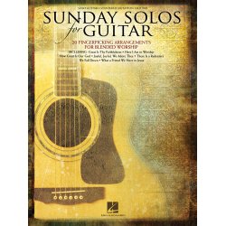 SUNDAY SOLOS FOR GUITAR 20 FINGERPICKING ARRANGEMENTS GUITAR TAB BOOK