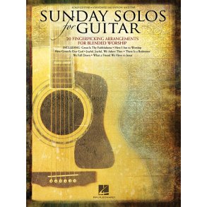 SUNDAY SOLOS FOR GUITAR 20 FINGERPICKING ARRANGEMENTS GUITAR TAB BOOK