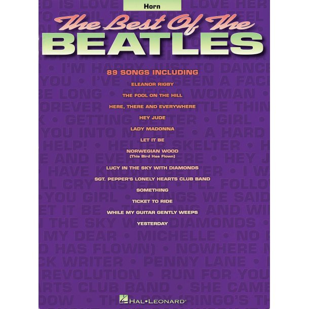 BEST OF THE BEATLES FRENCH HORN