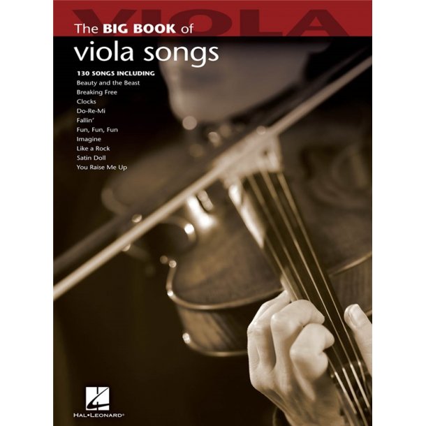 THE BIG BOOK OF VIOLA SONGS VIOLA SOLO BOOK