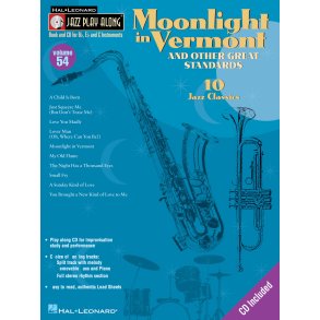 Jpa Vol 54 Moonlight Vermont Bk/Cd