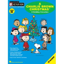 JAZZ PLAY ALONG VOLUME 66 CHARLIE BROWN CHRISTMAS BK/CD