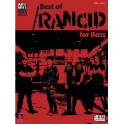 RANCID BEST OF FOR BASS GUITAR TAB BOOK