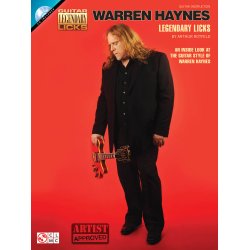HAYNES WARREN LEGENDARY LICKS GTR BK/CD