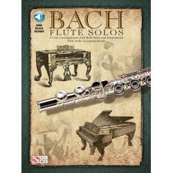 Bach Flute Solos Flt Bk/Cd
