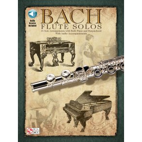 Bach Flute Solos Flt Bk/Cd