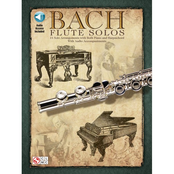 Bach Flute Solos Flt Bk/Cd