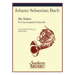 Bach Johann Sebastian Six Suites (Arr Hoss Wendell) Horn Book