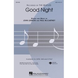 The Beatles: Good Night (SATB)