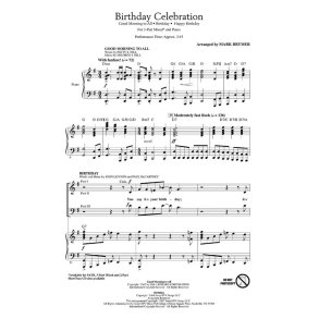 Birthday Celebration Medley (Arr Brymer Mark) 3 Part Mixed Choral