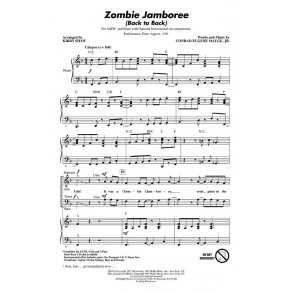 Mauge Conrad Zombie Jamboree Back To Back (Arr Shaw Kirby) Showtrax Cd