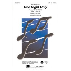 ONE NIGHT ONLY (DREAMGIRLS) SATB