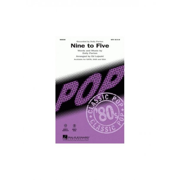 Dolly Parton: Nine To Five (SSA)