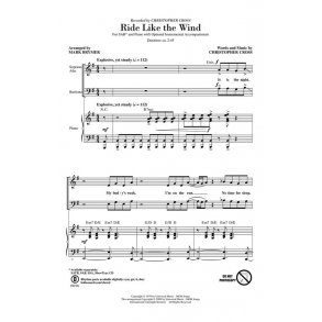 Cross Christopher Ride Like The Wind (Arr Brymer Mark) Sab Choral