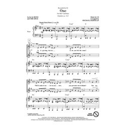U2 ONE (ARR MICHAEL HARTIGAN) SSA CHORAL