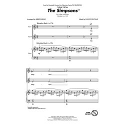 ELFMAN DANNY THE SIMPSONS THEME (SHAW KIRBY) 2 PART CHORAL