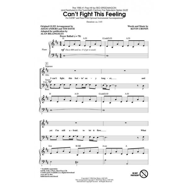 Cant Fight This Feeling Showtrax Cd