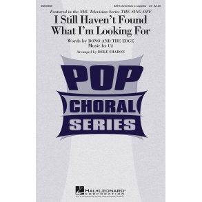 U2 I STILL HAVEN'T FOUND WHAT I'M LOOKING FOR (SHARON) SATB DV A CAPP