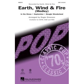 EARTH WIND & FIRE MEDLEY (EMERSON ROGER) SATB CHORAL