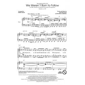 BON JOVI J/SAMBORA R WE WEREN'T BORN TO FOLLOW (SHAW KIRBY) SAB