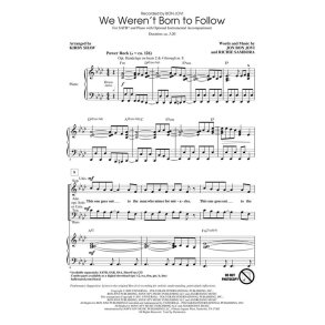 BON JOVI/SAMBORA WE WEREN'T BORN TO FOLLOW (SHAW KIRBY) SHOW TRAX CD