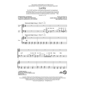 CAILLAT COLBIE/MRAZ JASON LUCKY FROM GLEE (LOJESKI ED) SHOW TRAX CD