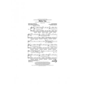 MARS/LAWRENCE/LEVINE MARRY YOU (EMERSON/ANDERS/DAVIS) SAB CHORAL