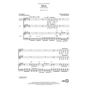 SWIFT TAYLOR MINE (BILLINGSLEY ALAN) SHOWTRAX CD