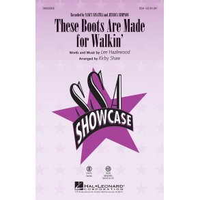 Hazlewood Lee These Boots Are Made For Walkin' (Shaw Kirby) Ssa Choral