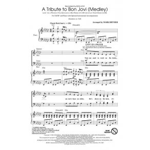 A TRIBUTE TO BON JOVI MEDLEY (BRYMER MARK) SHOWTRAX CD