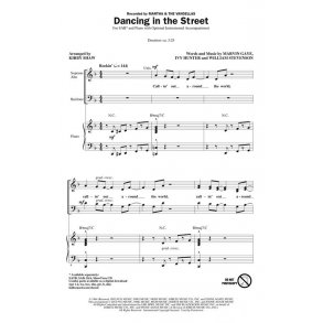 GAYE/HUNTER/STEVENSON DANCING IN THE STREET (ARR SHAW KIRBY) SAB CHOR