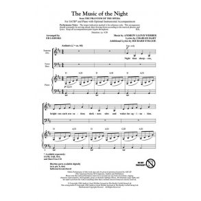 Lloyd Webber/Hart/Stilgoe The Music Of The Night (Lojeski) Showtrax Cd