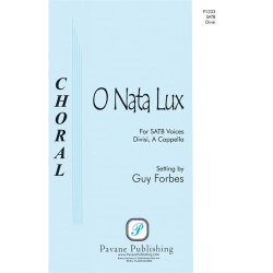 FORBES GUY O NATA LUX SSAATTBB A CAPPELLA CHORAL