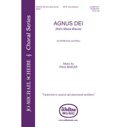 BASLER PAUL AGNUS DEI FROM MISSA BREVIS SATB CHORAL