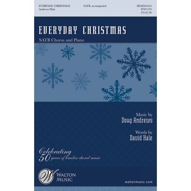 ANDREWS EVERYDAY CHRISTMAS SATB CHOR