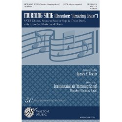 MORNING SONG CHEROKEE AMAZING GRACE (ARR GREEN JAMES) SATB CHOR