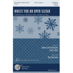 DAVISON DAN WALTZ FOR AN OPEN SLEIGH SATB CHOR