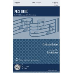 PEZE KAFE (ARR KALLMAN STEN) SATB CHOR