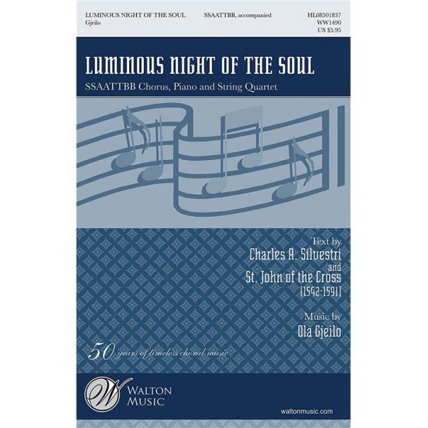 Ola Gjeilo: Luminous Night Of The Soul (String Quartet Parts)