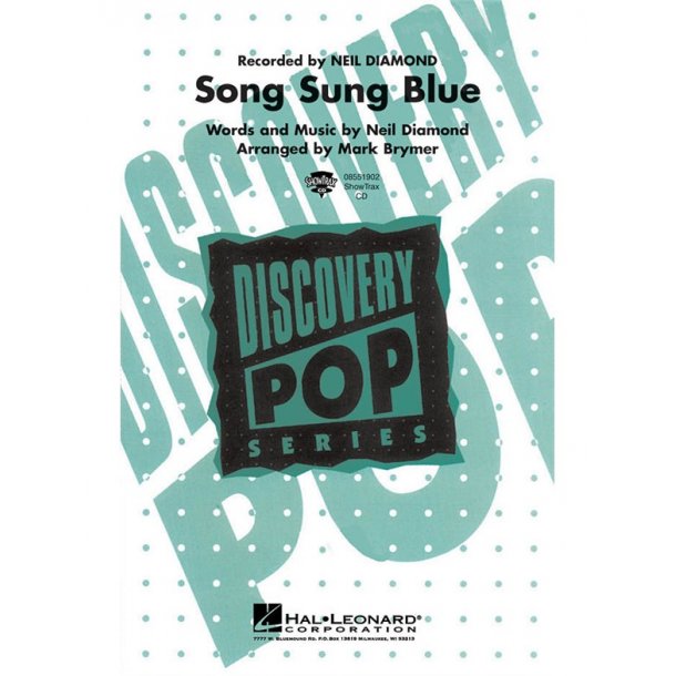 Neil Diamond: Song Sung Blue (ShowTrax CD)
