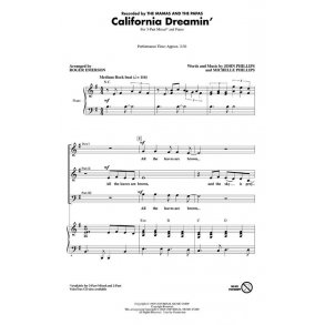 California Dreamin (Emerson) Vtrx Cd