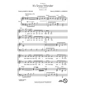 LAWRENCE ITS SNOW WONDR VOICETRAX CD