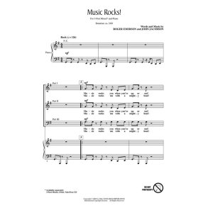 JOHN JACOBSON & ROGER EMERSON MUSIC ROCKS! VOICETRAX CD