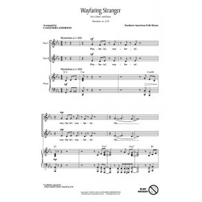 WAYFARING STRANGER (ARR EMERSON CASSANDRA) 2 PART CHORAL