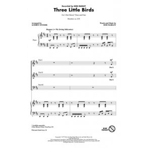 Marley Bob Three Little Birds (Arr Snyder Audrey) Voicetrax Cd