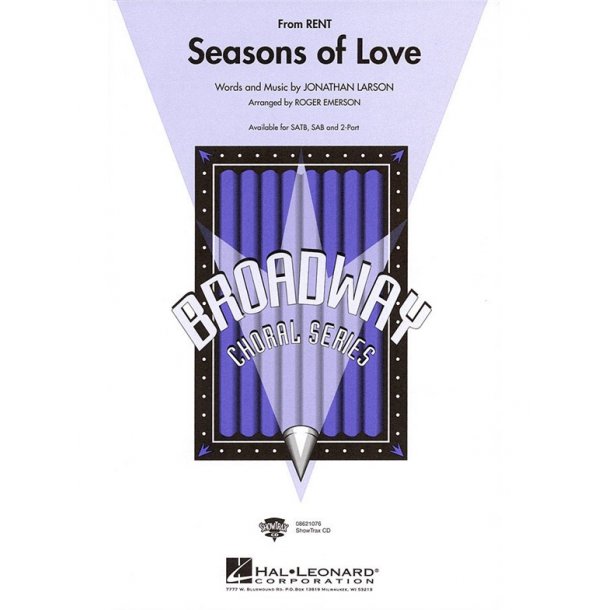 Jonathan Larson: Seasons Of Love (2 Part)