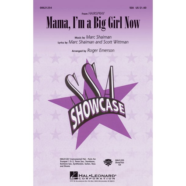 Mama, I'm a Big Girl Now