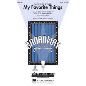 Rodgers/Hammerstein My Favorite Things (Arr Huff Mac) Satb Choral